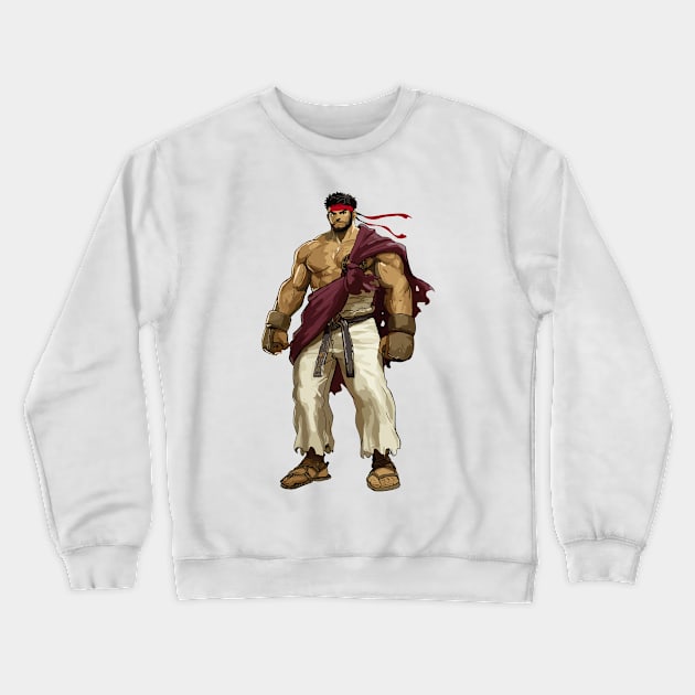 Ryu - Street Fighter 6 Crewneck Sweatshirt by universepod